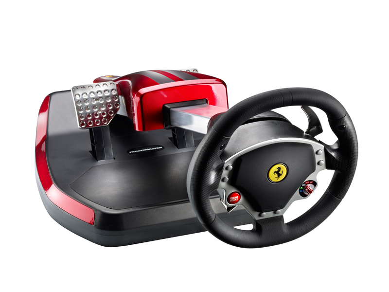 Volant PS3 THRUSTMASTER Cockpit Wireless FERRARI 430 SCUDERIA Pas Cher 